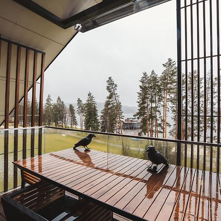 Molo Lipno Resort Luxusni Apartman 4Kk チェスキー クルムロフ エクステリア 写真