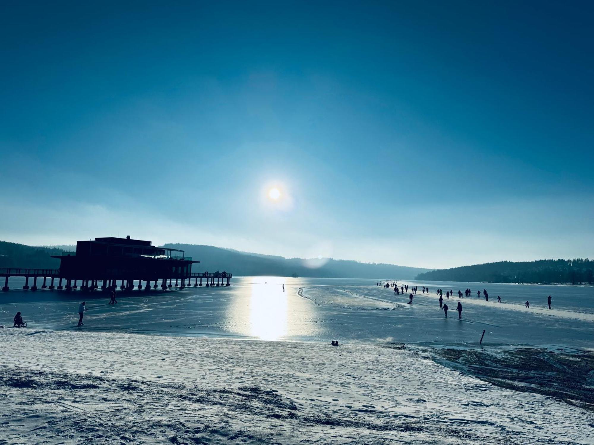 Molo Lipno Resort Luxusni Apartman 4Kk チェスキー クルムロフ エクステリア 写真