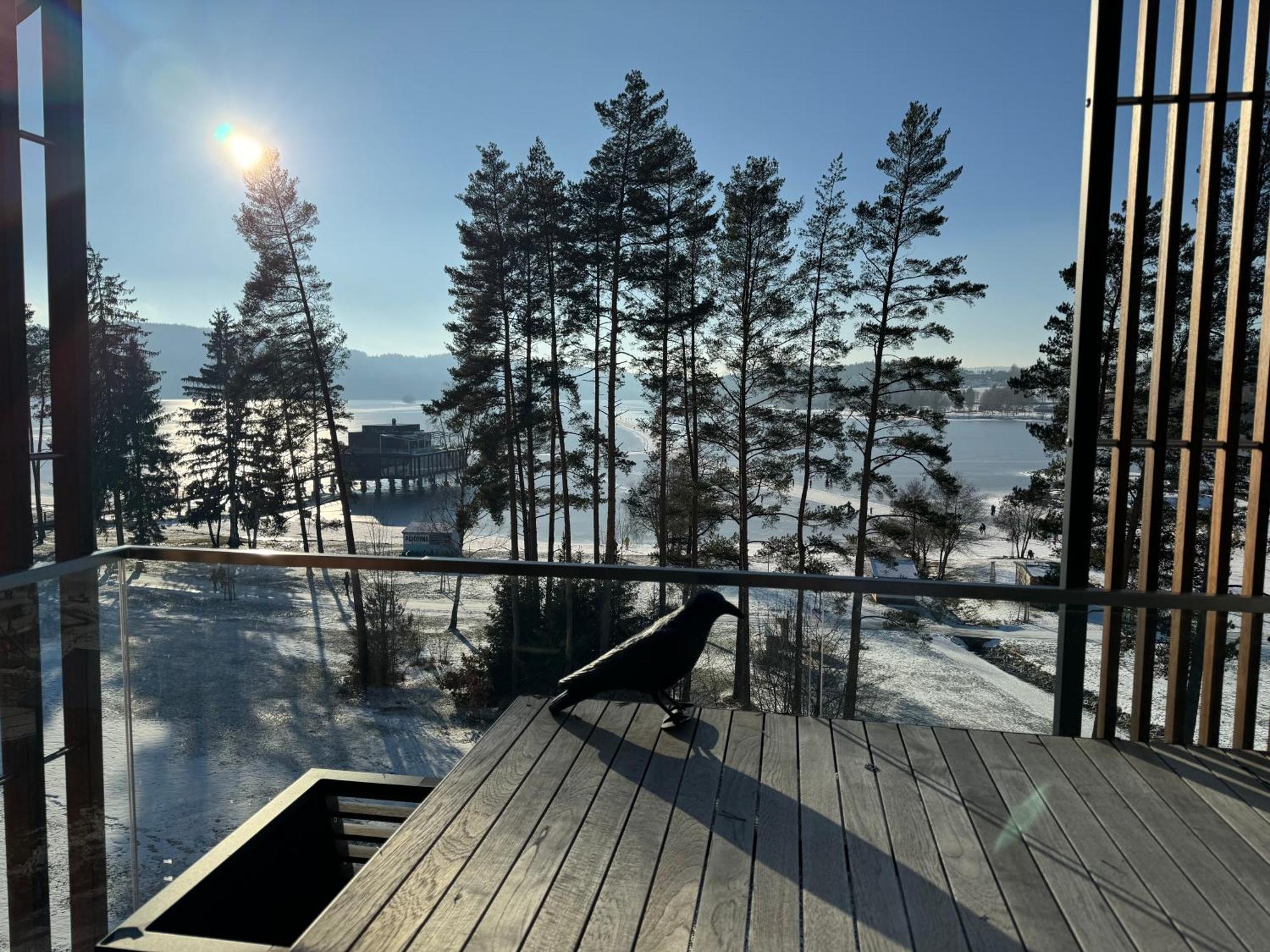 Molo Lipno Resort Luxusni Apartman 4Kk チェスキー クルムロフ エクステリア 写真
