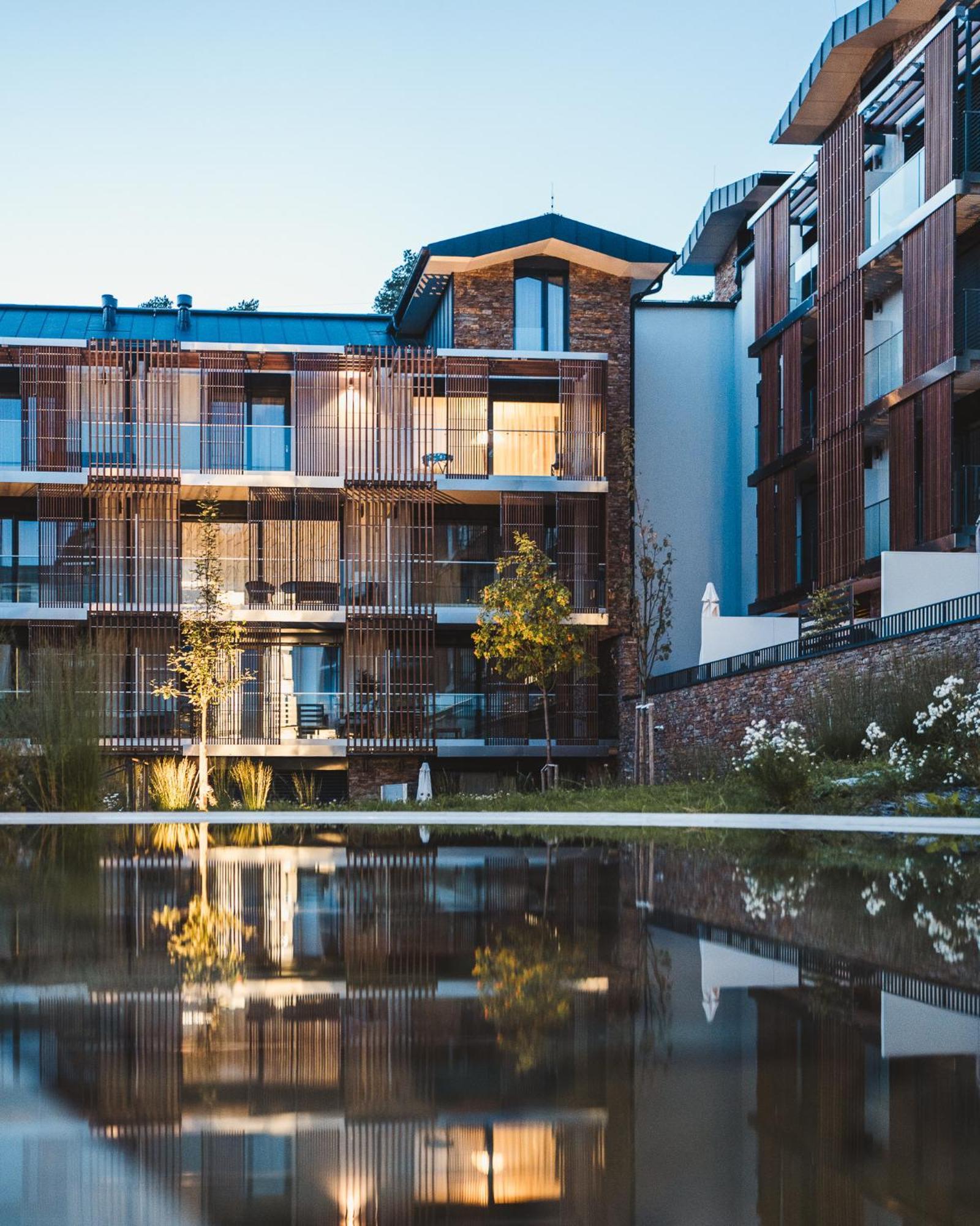 Molo Lipno Resort Luxusni Apartman 4Kk チェスキー クルムロフ エクステリア 写真