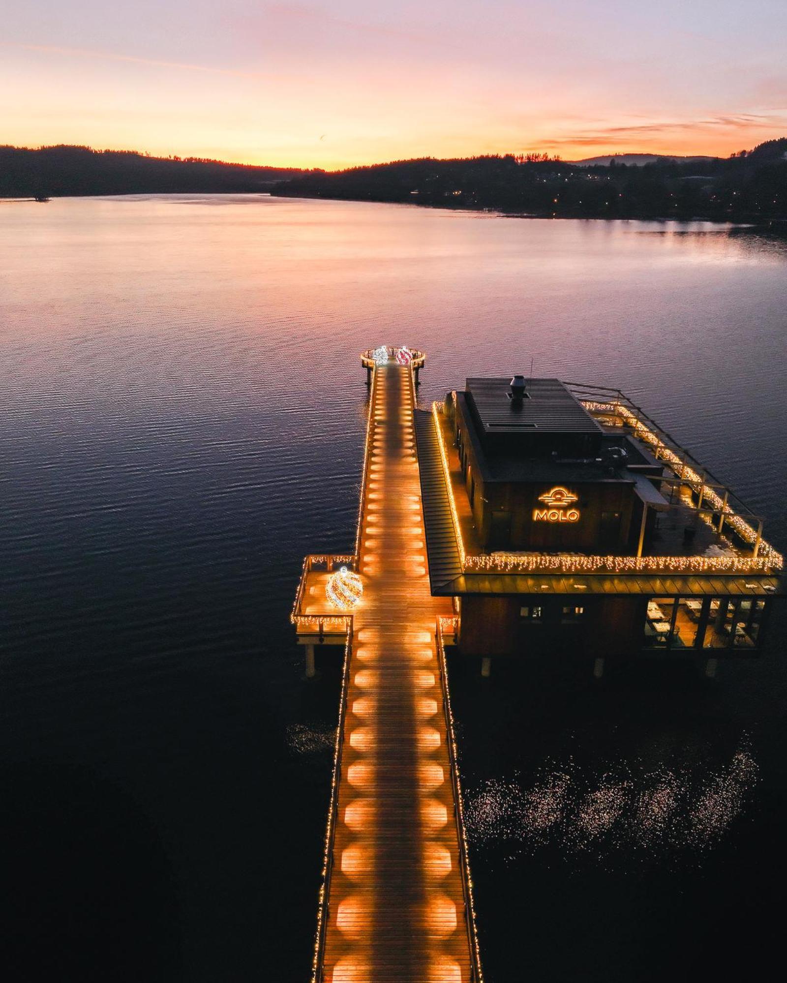 Molo Lipno Resort Luxusni Apartman 4Kk チェスキー クルムロフ エクステリア 写真