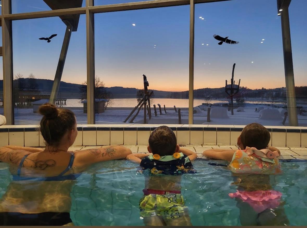 Molo Lipno Resort Luxusni Apartman 4Kk チェスキー クルムロフ エクステリア 写真